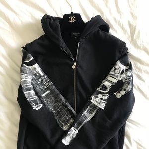 bape coach jacket black